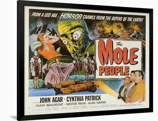 The Mole People, 1956-null-Framed Art Print