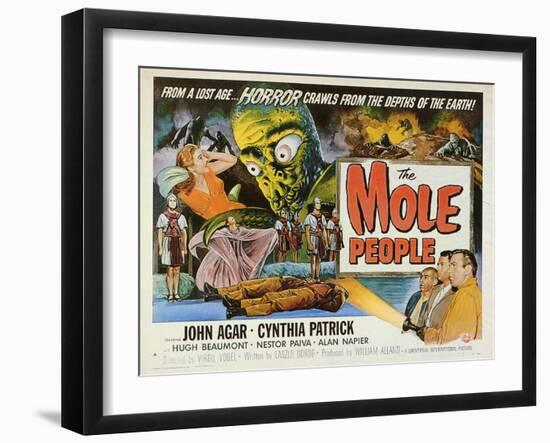 The Mole People, 1956-null-Framed Art Print