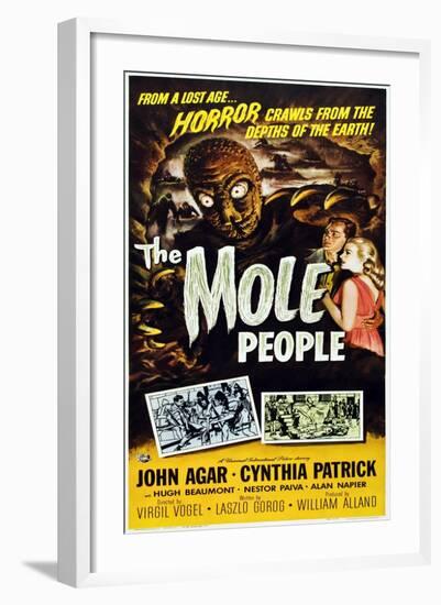 The Mole People-null-Framed Art Print