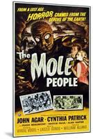 The Mole People-null-Mounted Art Print