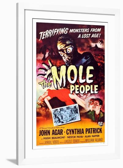 The Mole People-null-Framed Art Print