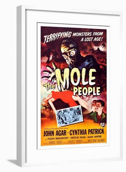 The Mole People-null-Framed Art Print