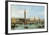 The Molo from the Basin of San Marco, Venice, C.1747-1750-Canaletto-Framed Giclee Print