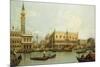 The Molo, Venice, from the Bacino di S. Marco-Canaletto Giovanni Antonio Canal-Mounted Giclee Print