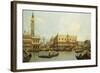 The Molo, Venice, from the Bacino Di S. Marco-null-Framed Giclee Print