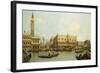 The Molo, Venice, from the Bacino Di S. Marco-null-Framed Giclee Print