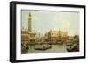 The Molo, Venice, from the Bacino Di S. Marco-null-Framed Giclee Print