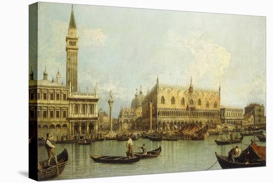The Molo, Venice, from the Bacino Di S. Marco-null-Stretched Canvas