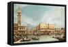 The Molo, Venice-Canaletto-Framed Stretched Canvas