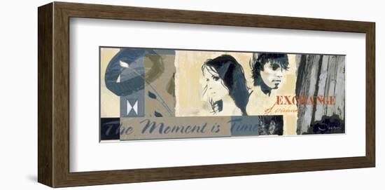 the Moment is Timeless-Joadoor-Framed Art Print