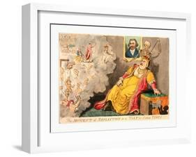 The Moment of Reflection or a Tale for Future Times-null-Framed Giclee Print