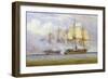 The Moment of Victory Between Hms 'shannon' and the American Ship 'Chesapeake' on 1st June 1813,…-John Christian Schetky-Framed Giclee Print