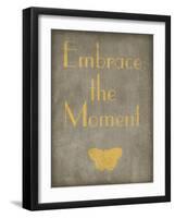 The Moment-null-Framed Art Print