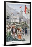 The Monaco Pavilion at the Universal Exhibition of 1900, Paris, 1900-null-Framed Giclee Print