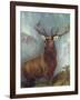 The Monarch of the Glen-William Widgery-Framed Giclee Print