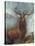 The Monarch of the Glen-William Widgery-Stretched Canvas