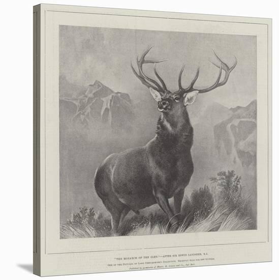 The Monarch of the Glen-Edwin Landseer-Stretched Canvas