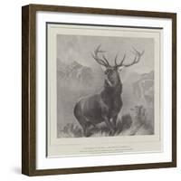 The Monarch of the Glen-Edwin Landseer-Framed Giclee Print