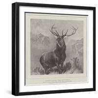 The Monarch of the Glen-Edwin Landseer-Framed Giclee Print