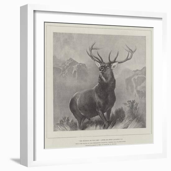 The Monarch of the Glen-Edwin Landseer-Framed Giclee Print