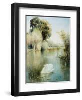 The Monarch of the Lake-David Woodlock-Framed Giclee Print