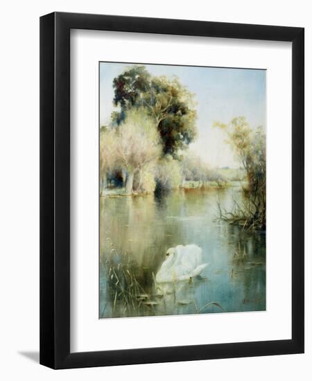 The Monarch of the Lake-David Woodlock-Framed Premium Giclee Print