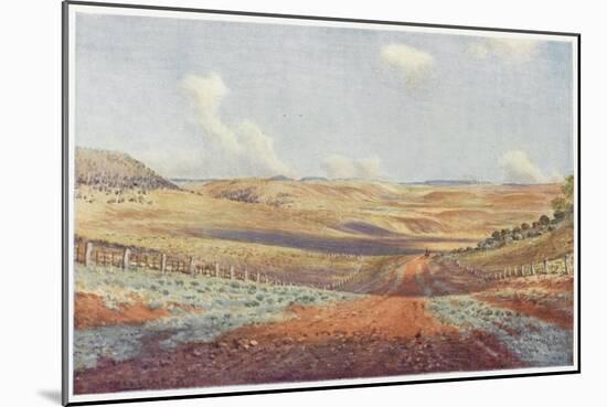 The Monaro Plains-Percy F.s. Spence-Mounted Art Print