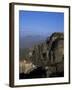 The Monasteries of Rousanou, St. Nicholas and Metamorphosis, Meteora, Meteora, Greece-Tony Gervis-Framed Photographic Print