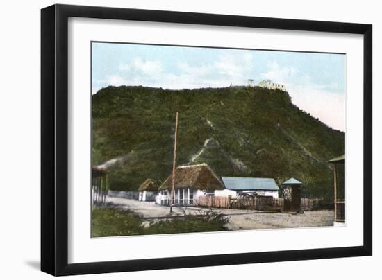 The Monastery De La Popa, Cartagena, Colombia, Early 20th Century-null-Framed Giclee Print