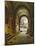 The Monastery Gate in Winter, 1840-Carl Georg Adolph Hasenpflug-Mounted Giclee Print