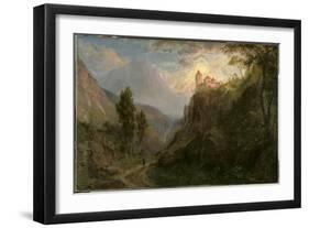 The Monastery of San Pedro (Our Lady of the Snows), 1879 (Oil on Canvas)-Frederic Edwin Church-Framed Giclee Print