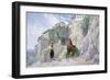 The Monastery of San Rocco, Olevano, 19th Century-null-Framed Giclee Print