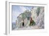 The Monastery of San Rocco, Olevano, 19th Century-null-Framed Giclee Print