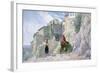 The Monastery of San Rocco, Olevano, 19th Century-null-Framed Giclee Print