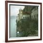 The Monastery of Santa Catarina Del Sasso on the Edge of Lago Maggiore-Leon, Levy et Fils-Framed Photographic Print