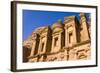 The Monastery or El Deir, Petra, UNESCO Heritage Site, Jordan.-Nico Tondini-Framed Photographic Print