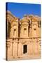 The Monastery or El Deir, Petra, UNESCO Heritage Site, Jordan.-Nico Tondini-Stretched Canvas