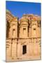 The Monastery or El Deir, Petra, UNESCO Heritage Site, Jordan.-Nico Tondini-Mounted Photographic Print