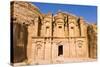 The Monastery or El Deir, Petra, UNESCO Heritage Site, Jordan.-Nico Tondini-Stretched Canvas