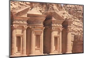 The Monastery, Petra (4)-mdinrome-Mounted Photographic Print