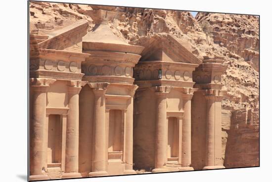 The Monastery, Petra (4)-mdinrome-Mounted Photographic Print