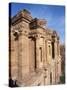 The Monastery, Petra, Jordan-Jon Arnold-Stretched Canvas