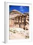 The Monastery, Petra, Jordan-Vivienne Sharp-Framed Photographic Print