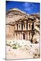 The Monastery, Petra, Jordan-Vivienne Sharp-Mounted Photographic Print