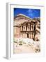 The Monastery, Petra, Jordan-Vivienne Sharp-Framed Photographic Print