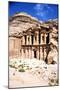The Monastery, Petra, Jordan-Vivienne Sharp-Mounted Photographic Print