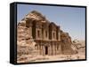 The Monastery, Petra, Unesco World Heritage Site, Wadi Musa (Mousa), Jordan, Middle East-Christian Kober-Framed Stretched Canvas
