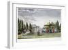 The Monceau Park-J. Couché and Carmontelle-Framed Giclee Print