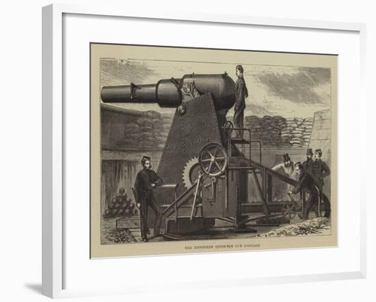 The Moncrieff Seven-Ton Gun Carriage-null-Framed Giclee Print