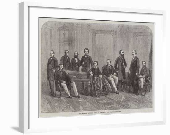 The Monday Evening Popular Concerts, the Instrumentalists-null-Framed Giclee Print